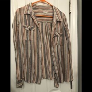 Multicolored Flannel Shirt